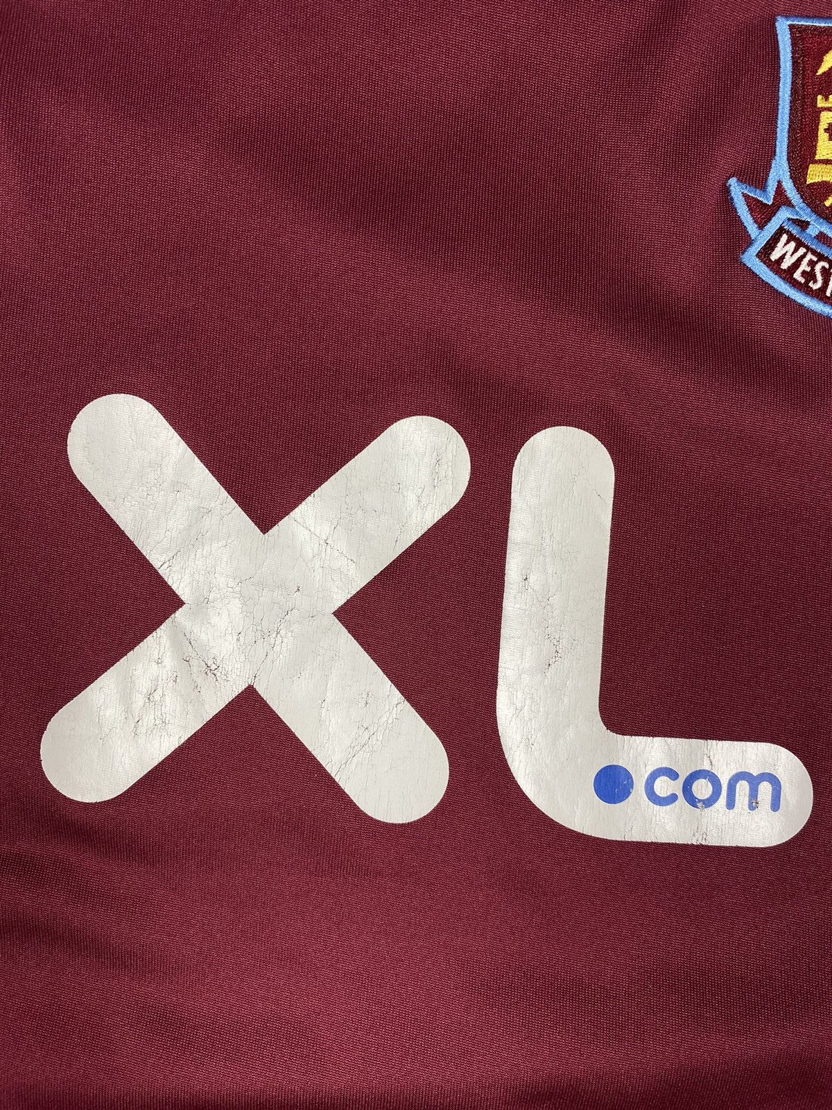 Umbro Umbro WEST HAM UNITED 2007 2008 HOME FOOTBALL SOCCER JERSEY Size US M / EU 48-50 / 2 - 8 Thumbnail