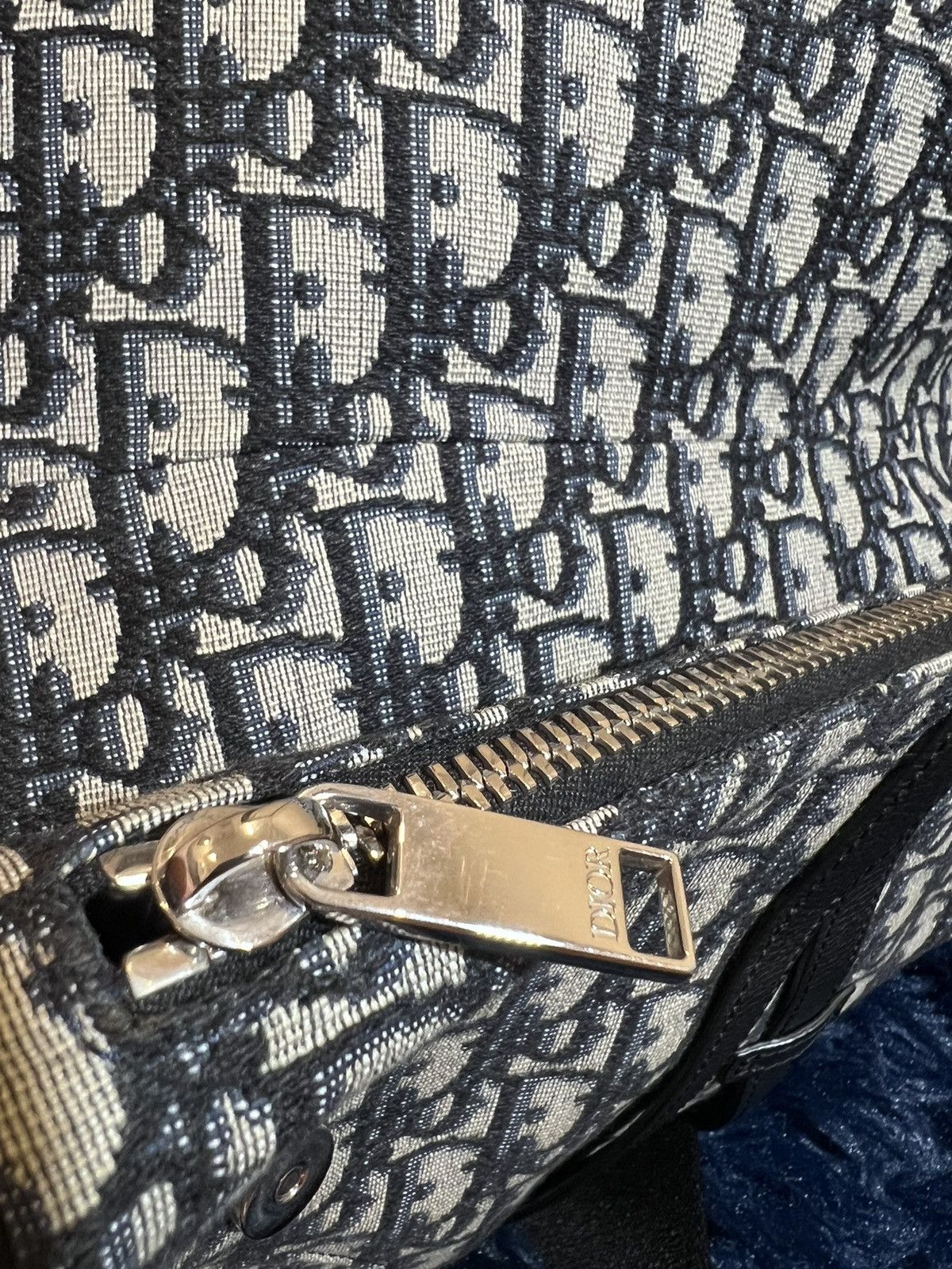 Dior Dior Saddle Bag Beige and Black Dior Oblique Jacquard Size ONE SIZE - 7 Thumbnail