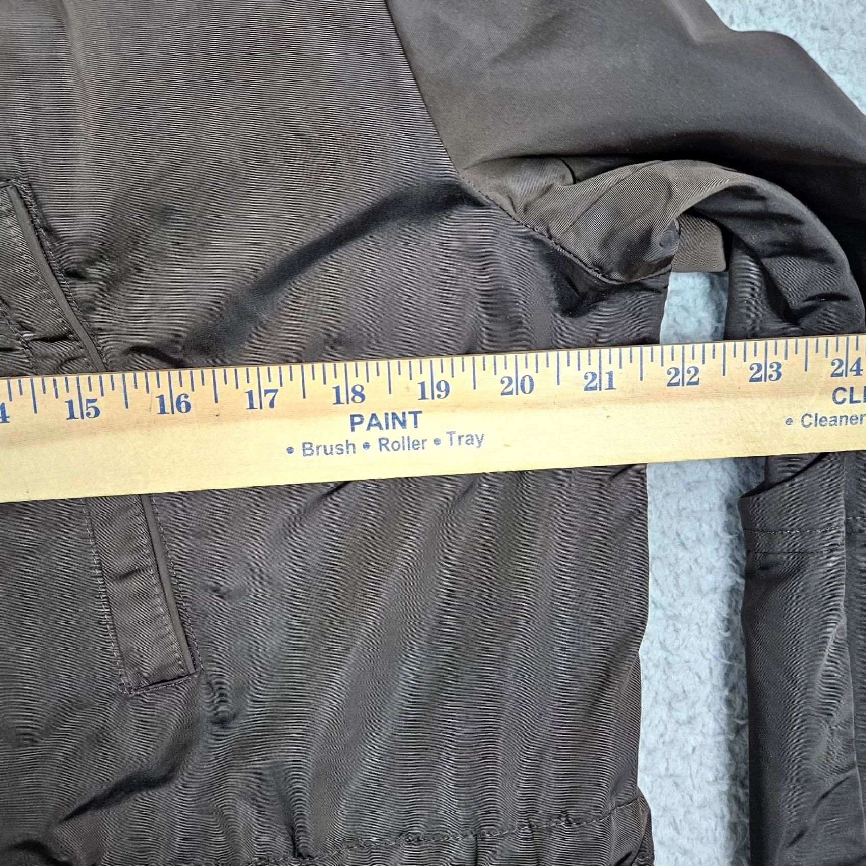 Massimo Dutti Massimo Dutti Jacket Women L Green Solid Polyester Lining All Seasons Casual Workwear 80s? Size L / US 10 / IT 46 - 4 Thumbnail