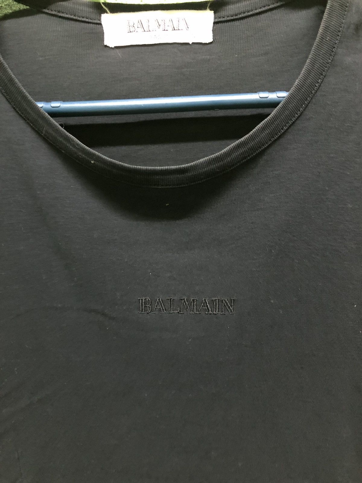 Balmain AUTHENTIC BALMAIN EMBROIDERED LOGO TSHIRT Size M / US 6-8 / IT 42-44 - 5 Thumbnail