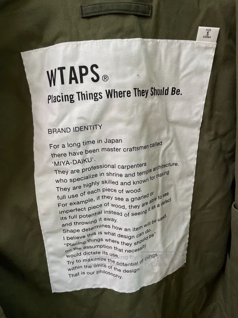Wtaps Wtaps Fish Tail Windbreaker Size US S / EU 44-46 / 1 - 3 Thumbnail