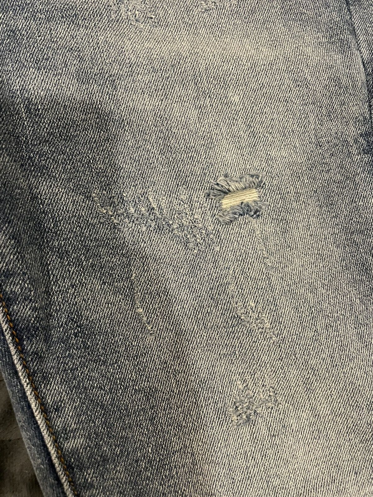Icecream ICECREAM Running Dog Distressed Jeans Size US 30 / EU 46 - 6 Thumbnail
