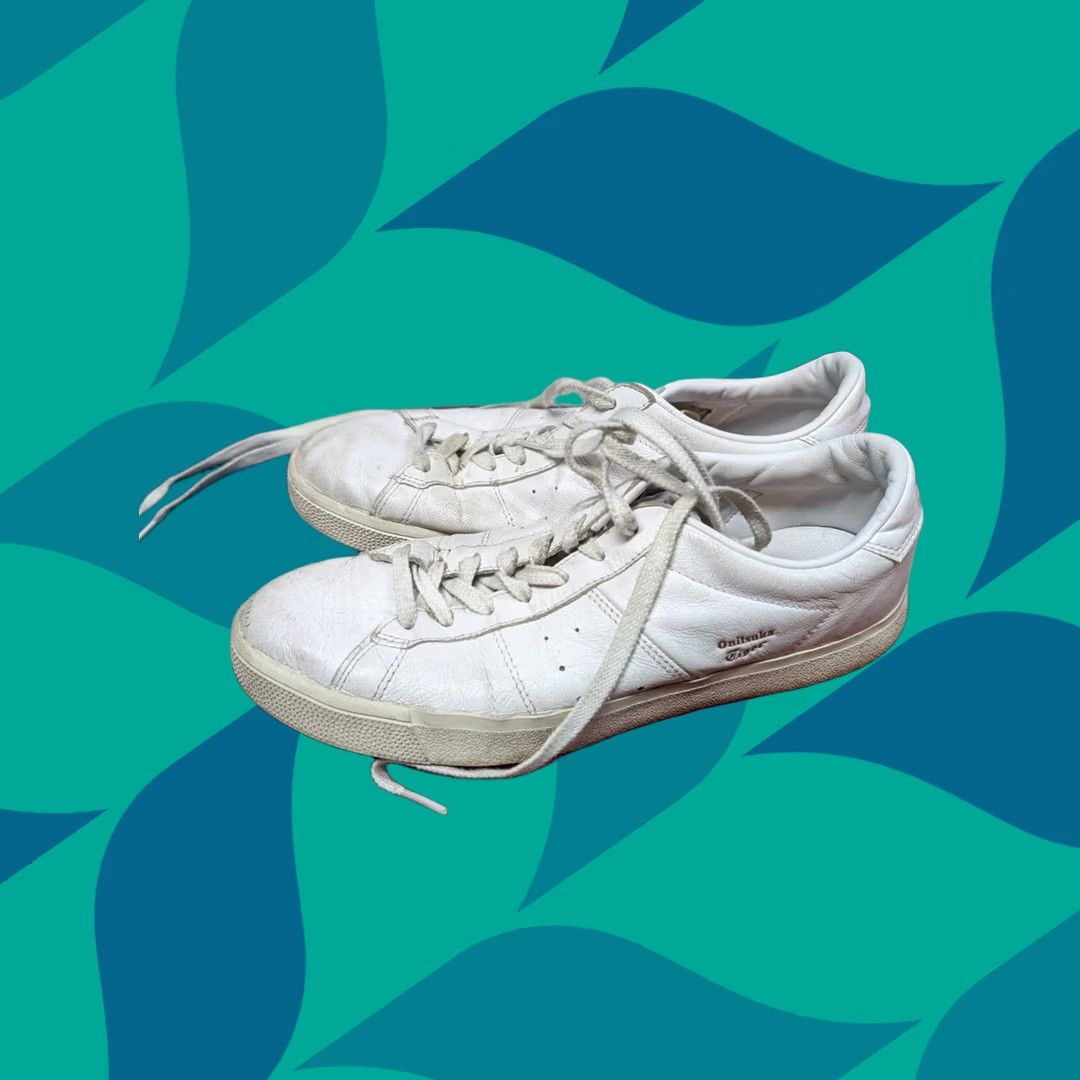 Onitsuka Tiger Onitsuka Tiger LAWNSHIP 3.0 Shoes WHITE US 8 Lace Up Unisex Athletic Mens Size US 8 / EU 41 - 1 Thumbnail