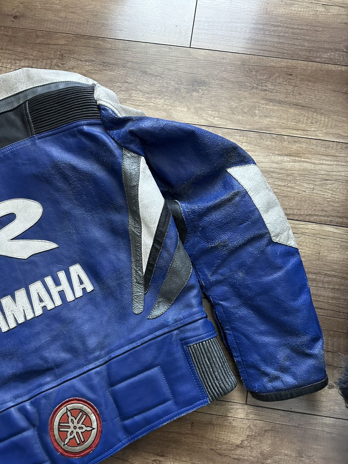 Yamaha Yamaha Leather Vintage Racing Moto Jacket Distressed 90s Size US XL / EU 56 / 4 - 11 Thumbnail