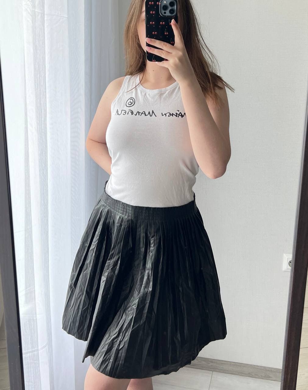 Maison Margiela Maison Margiela MM6 Contrast Panel Dress WhiteTop BlackSkirt Size S / US 4 / IT 40 - 3 Thumbnail