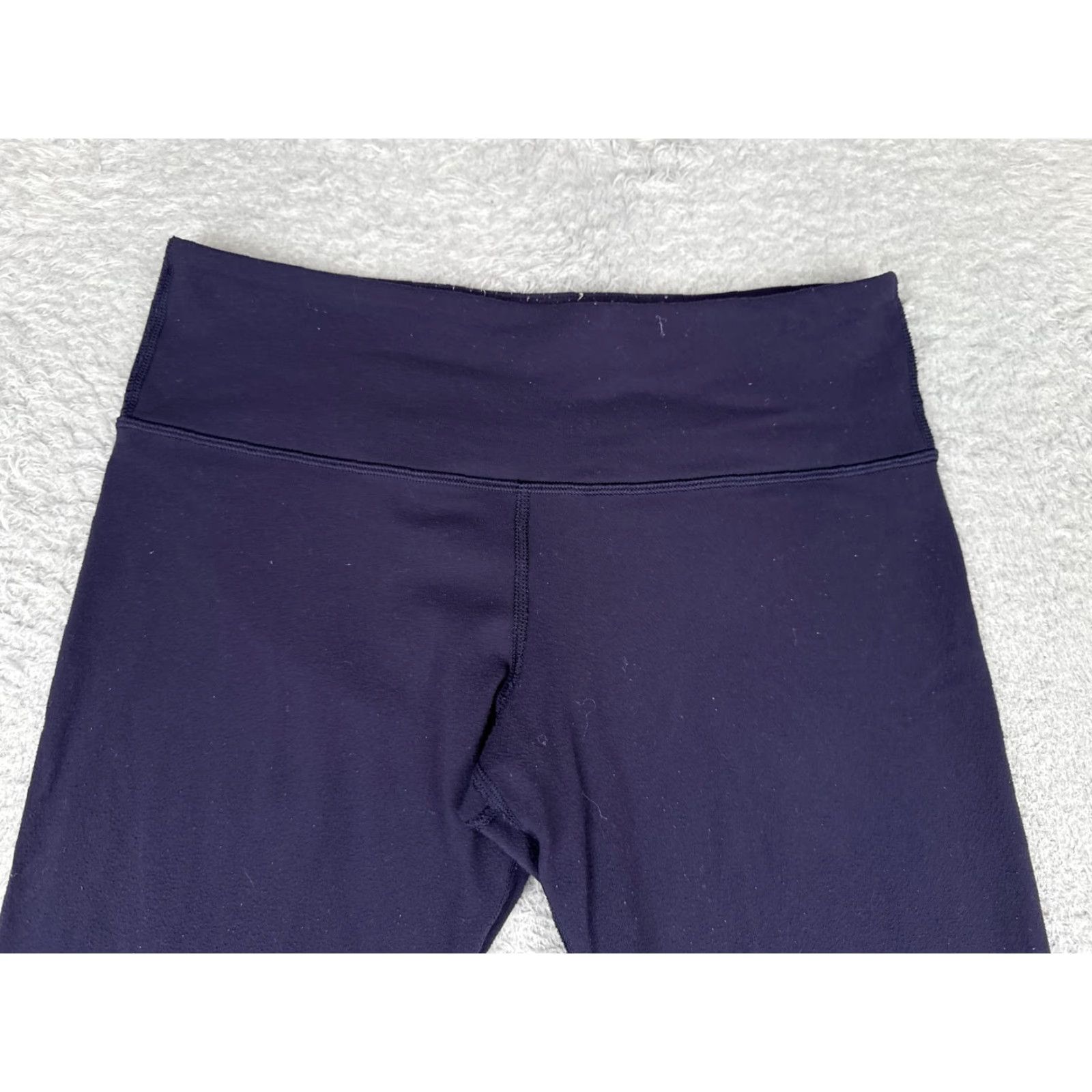 Lululemon Lululemon Wunder Under Pants Womens 8 Blue 31" Yoga Gym Athletic Workout READ Size 30" / US 8 / IT 44 - 4 Thumbnail
