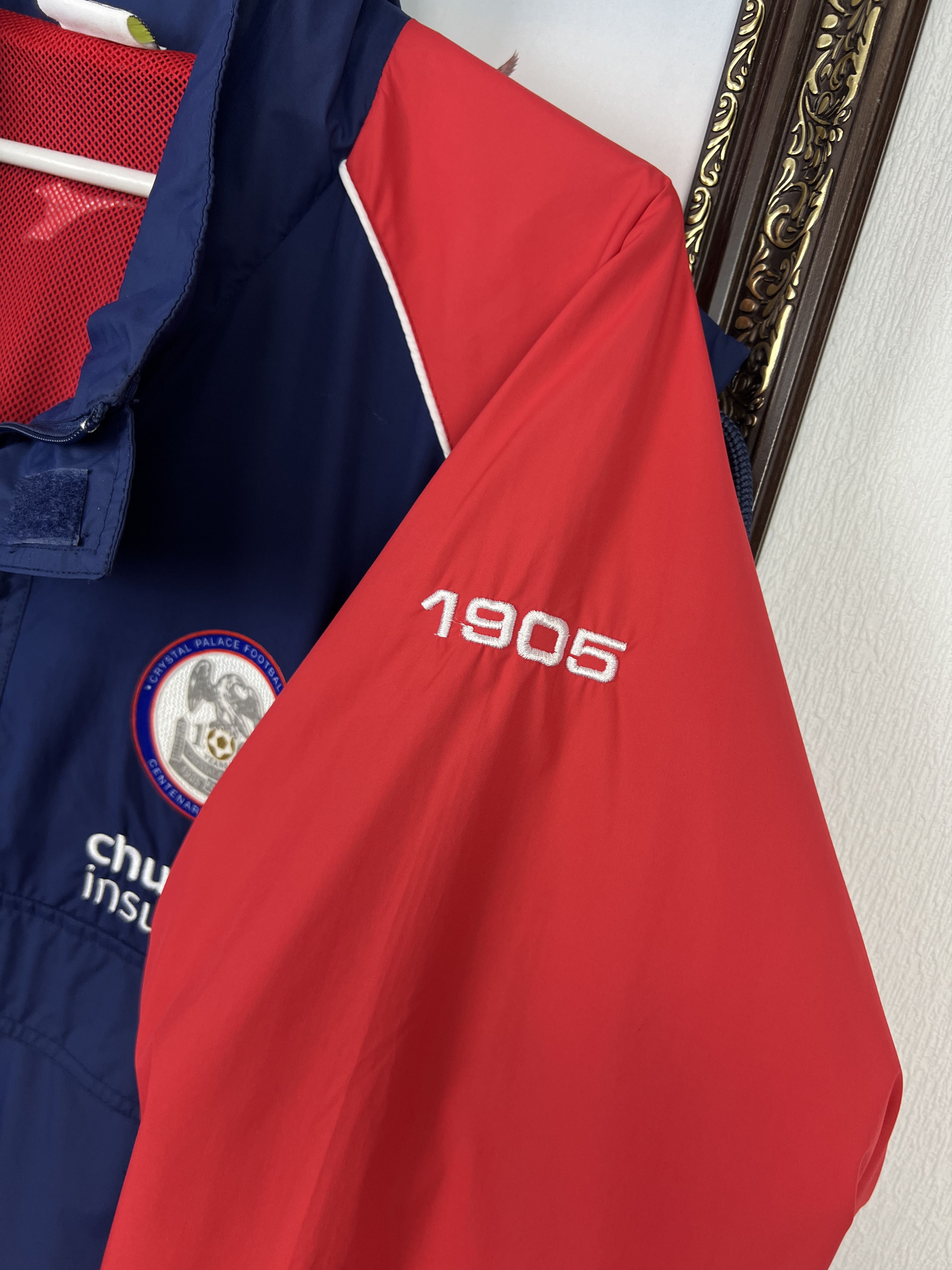 Diadora Vintage Diadora Crystal Palace Football Jacket Soccer Size US XL / EU 56 / 4 - 12 Thumbnail