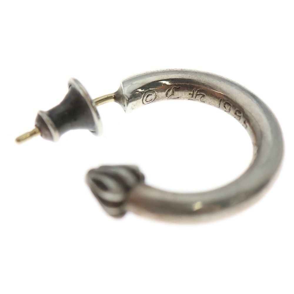 Chrome Hearts Chrome Hearts Plain Hoop Earring Silver Size ONE SIZE - 5 Thumbnail