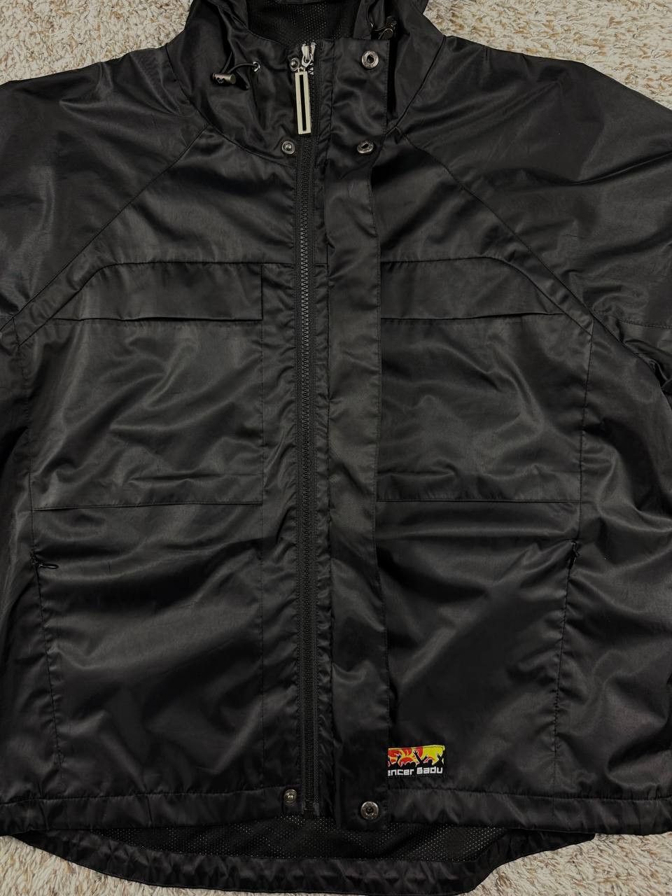 SPENCER BADU SPENCER BADU Black Water-Repellent Full Zip Jacket Size US S / EU 44-46 / 1 - 10 Thumbnail