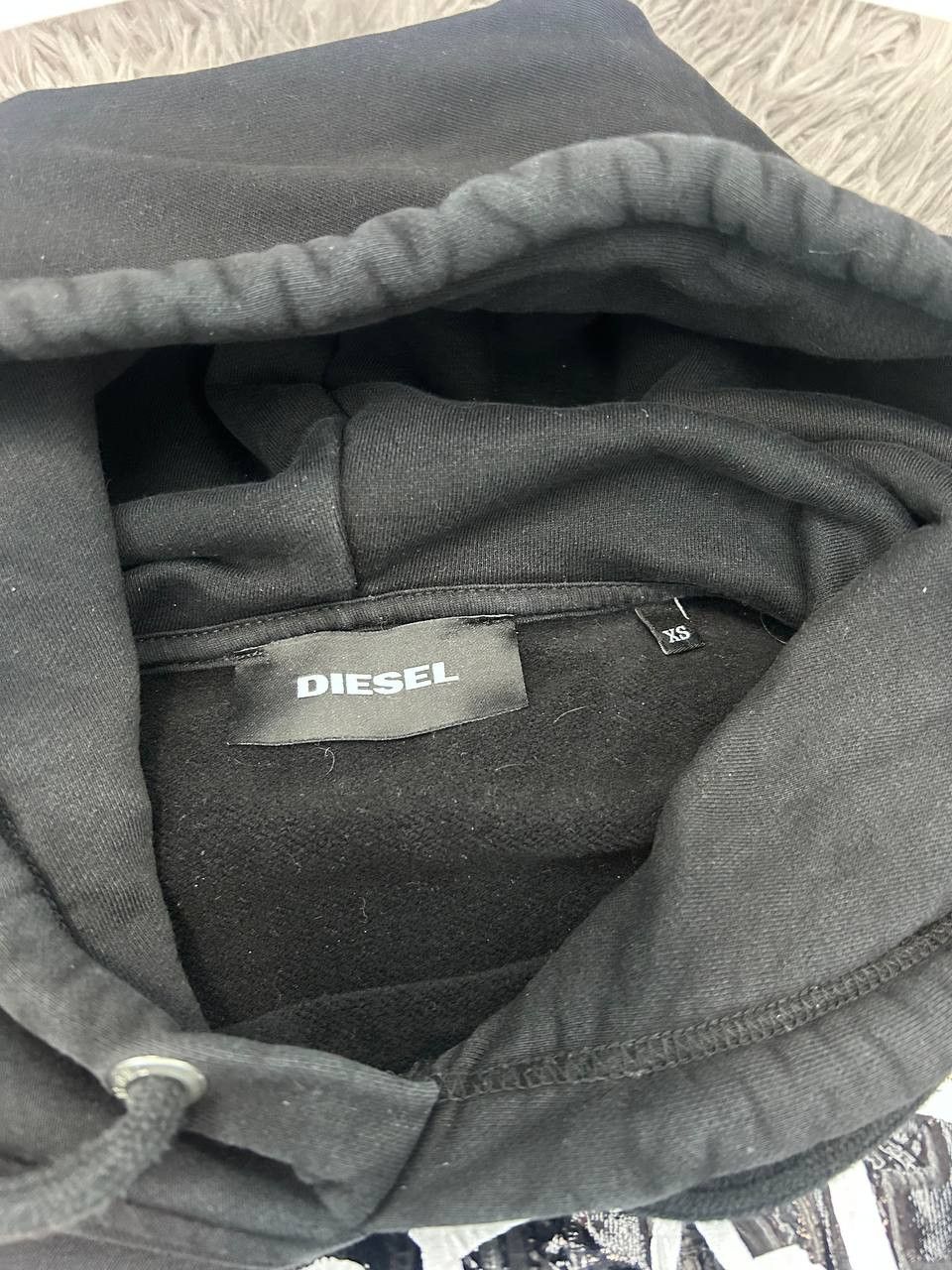 Diesel Diesel is Dead Hoodie Black - Size XS Size US XS / EU 42 / 0 - 5 Thumbnail