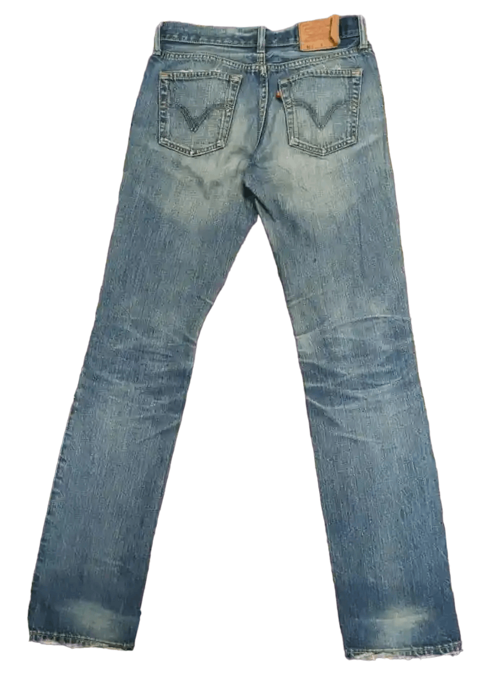 Levi's Vintage Clothing ❎ 90's Vintage Levi's 501 Distressed Denim Size US 28 / EU 44 - 1 Thumbnail