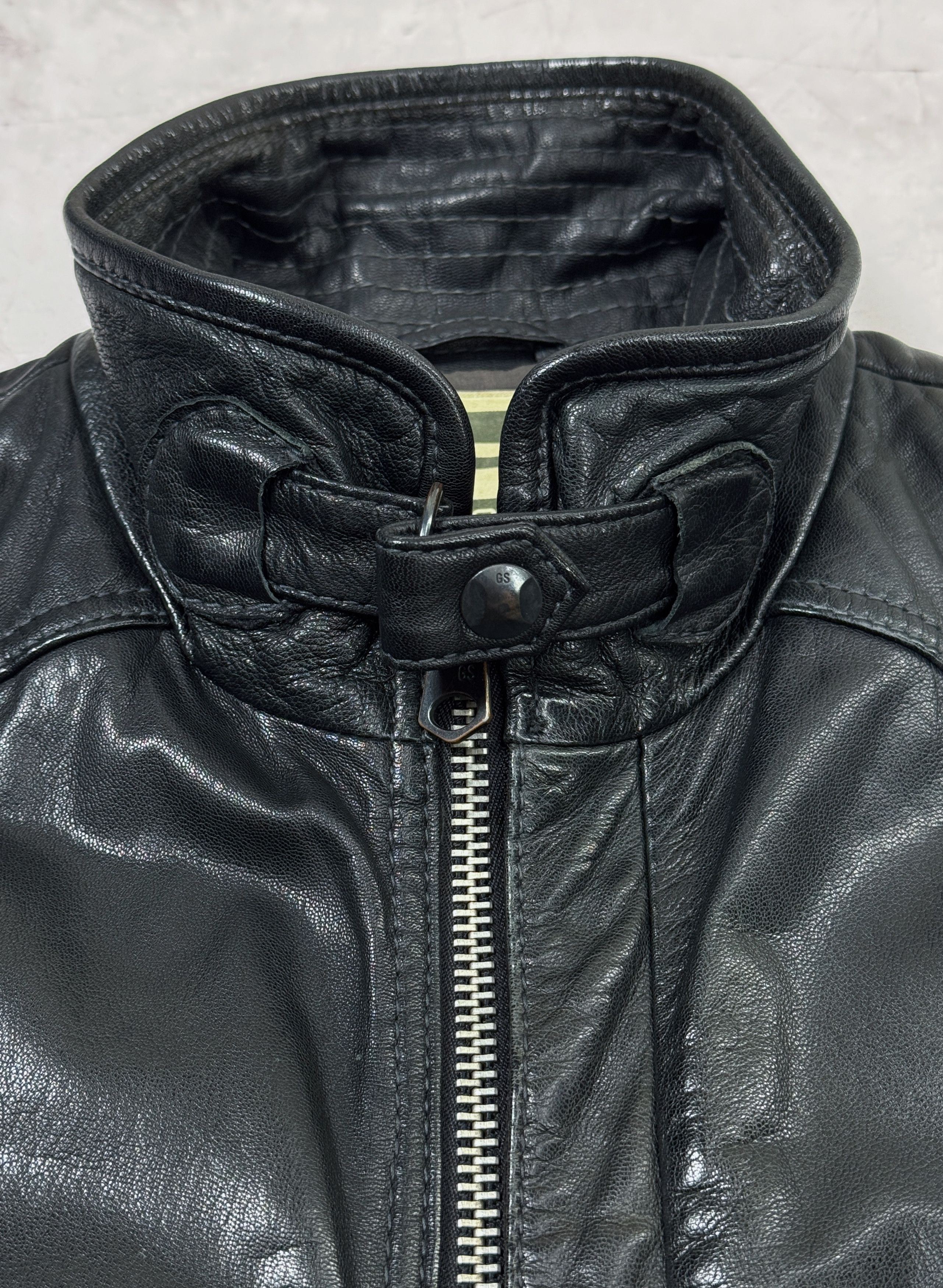 G-Star G-Star Raw Goat Leather Jacket Rco Brando Men Size US M / EU 48-50 / 2 - 5 Thumbnail