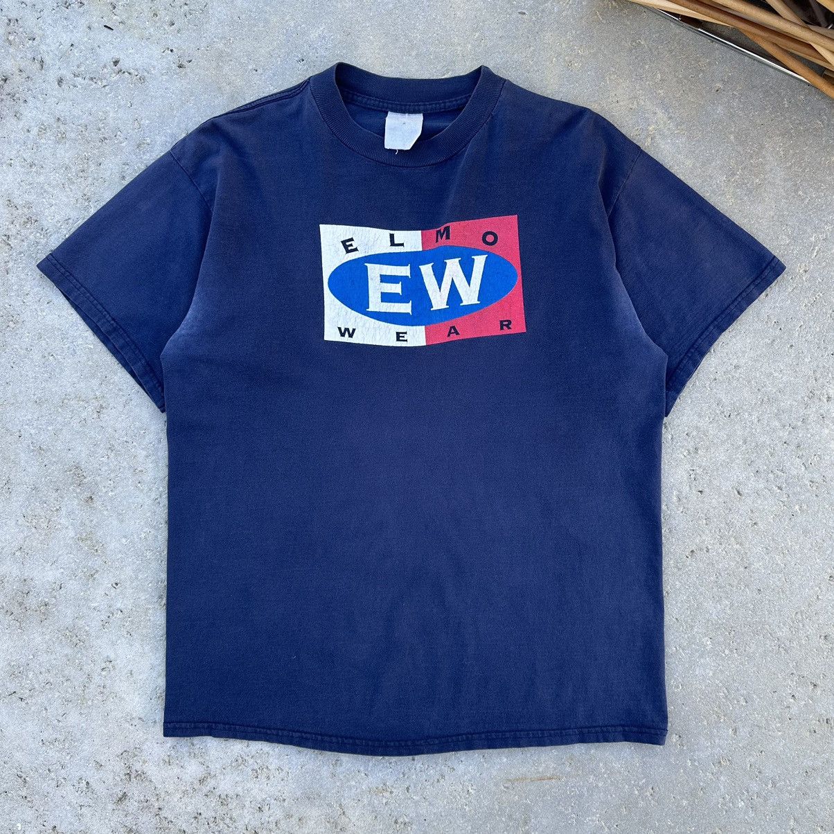 Vintage Vintage 90’s Sesame Street Calvin Klein Spoof Graphic Shirt Size US L / EU 52-54 / 3 - 2 Thumbnail
