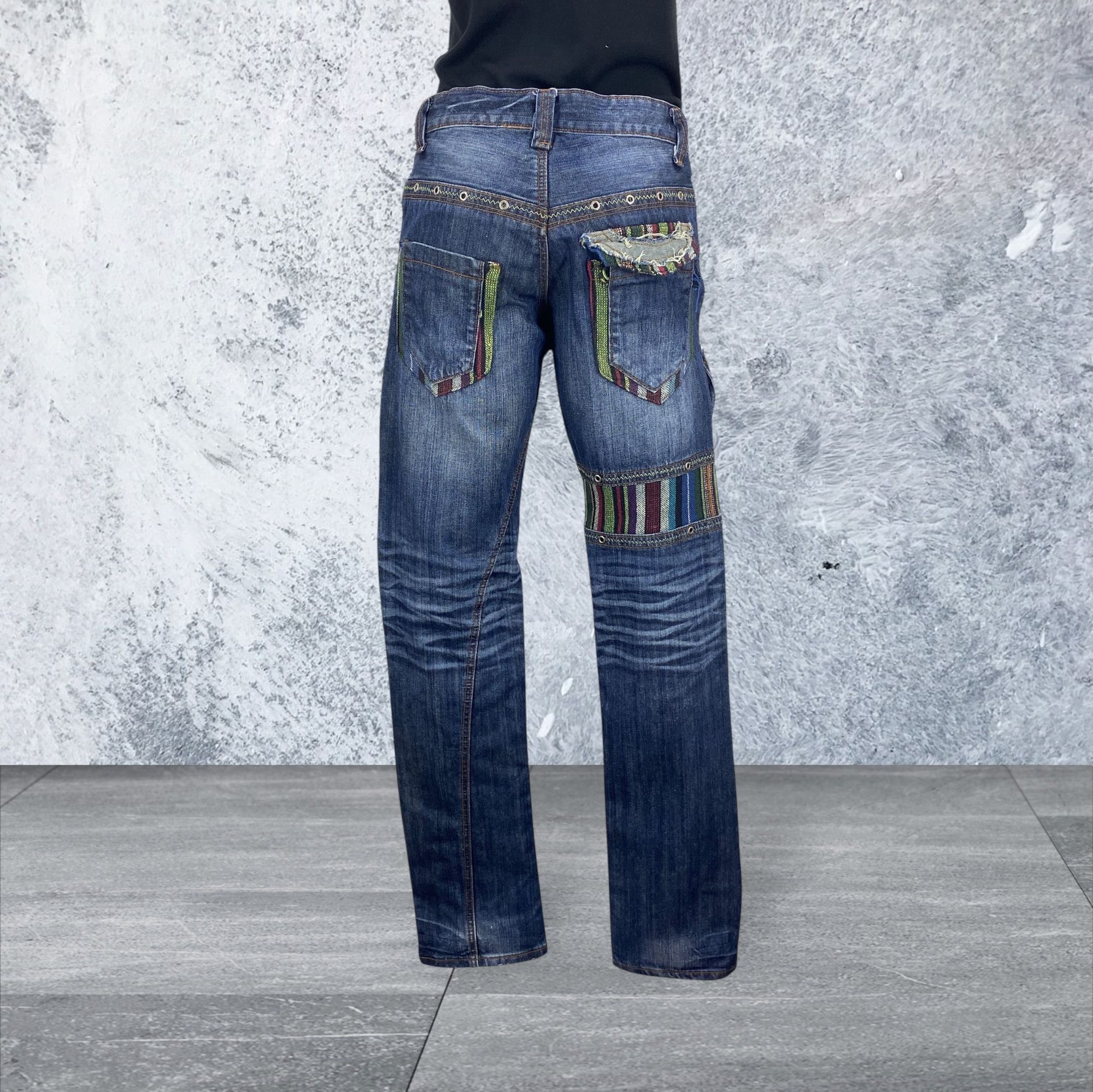 Other Joneaa Tapered Leg Denim Jeans Size US 28 / EU 44 - 2 Thumbnail