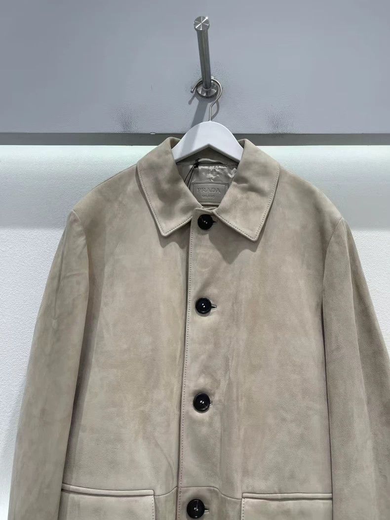 Prada Prada Beige sheepskin jacket jacket 2501-Nextarrow Size US M / EU 48-50 / 2 - 3 Thumbnail