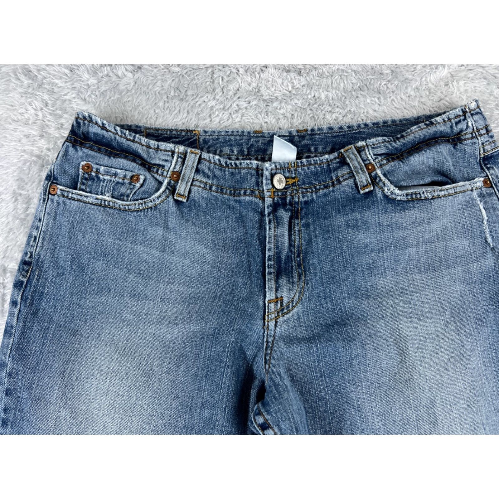 Lucky Brand Vintage Lucky Brand Women's Jeans 8 Blue Denim Bootcut Mid Rise 30x30 Casual Size 30" / US 8 / IT 44 - 4 Thumbnail