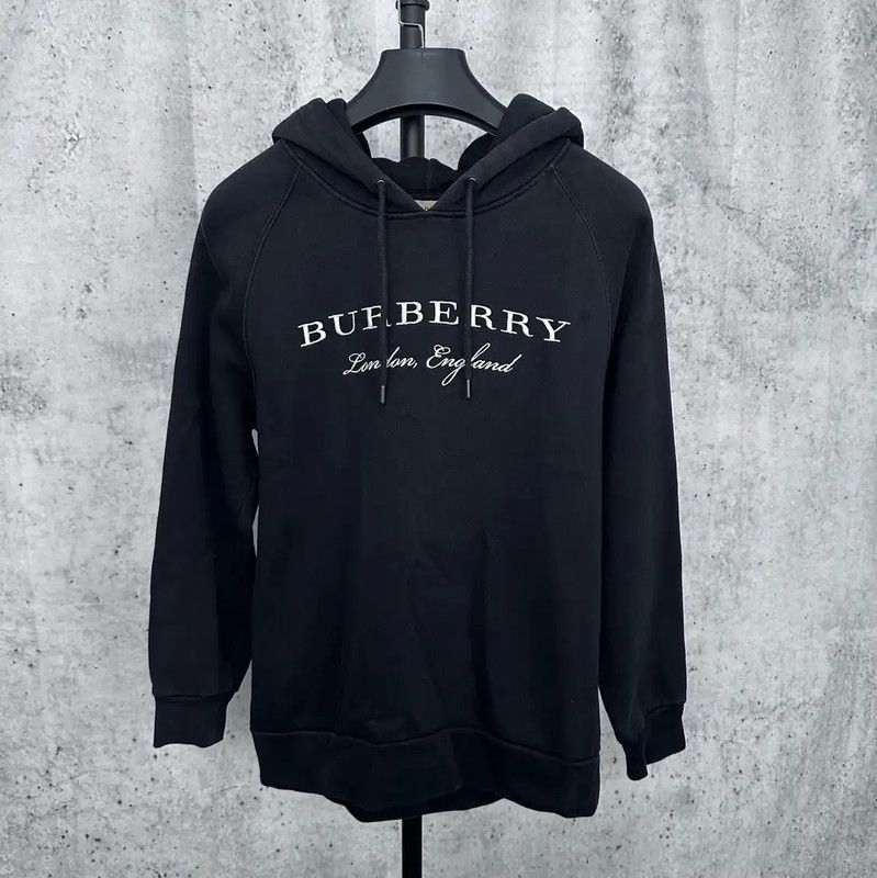 Burberry Burberry Black Long Sleeve Hoodie for Men Size US S / EU 44-46 / 1 - 1 Thumbnail