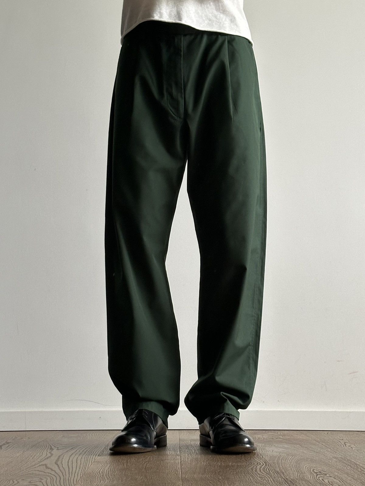 Prada Prada by Raf Simons Wide Logo Pants Size US 34 / EU 50 - 1 Thumbnail