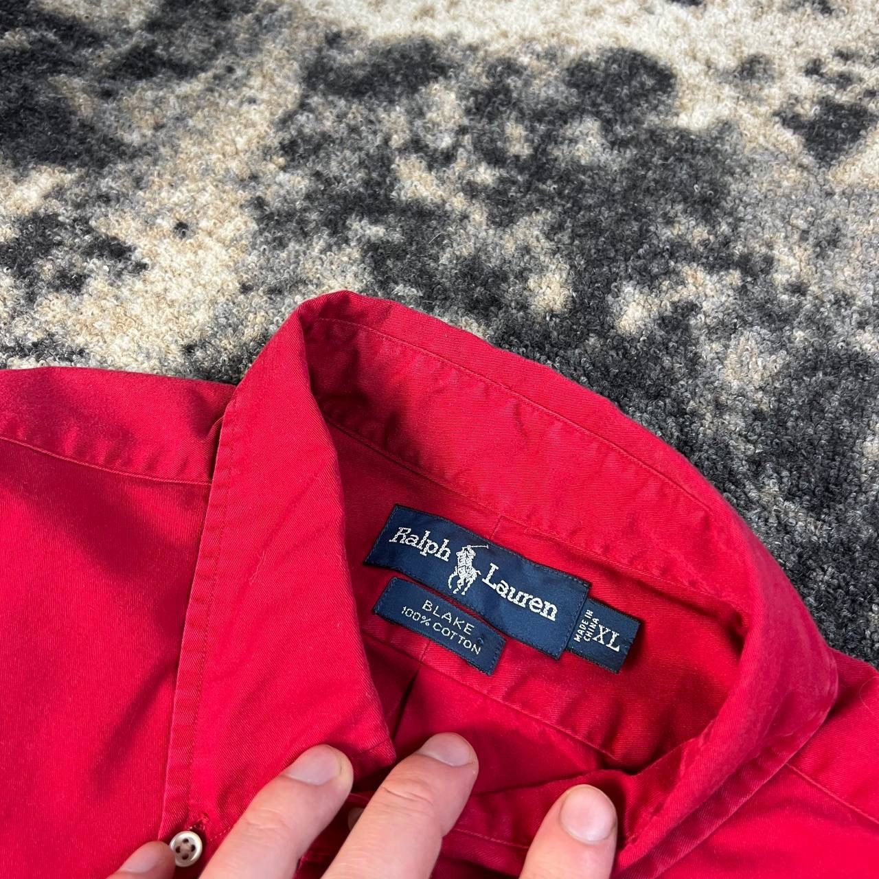 Polo Ralph Lauren Polo Ralph Lauren Vintage Y2K Mini Logo Button Up Shirt Size US XL / EU 56 / 4 - 5 Thumbnail