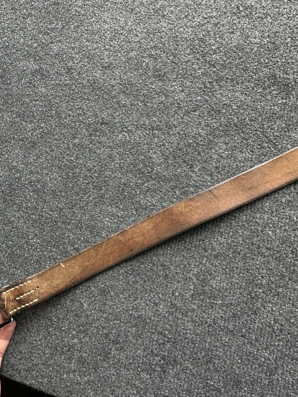 Other 🚨 RARE LL GILGEN SATTLER BERN LEATHER BELT VINTAGE WESTERN Size ONE SIZE - 3 Thumbnail