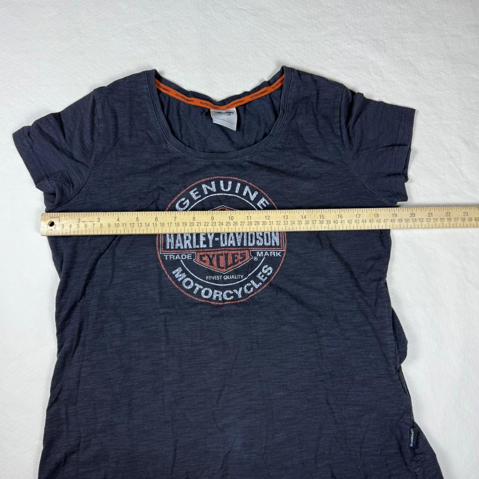 Harley Davidson Harley-Davidson Womens Graphic T-Shirt Gray Large Size L / US 10 / IT 46 - 5 Thumbnail