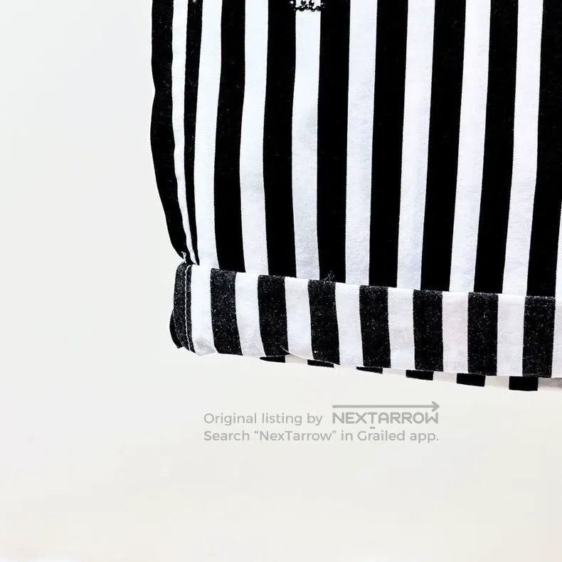 Chanel Chanel 24M black and white striped suspender jumpsuit Size 24" / US 00 / IT 34 - 4 Thumbnail