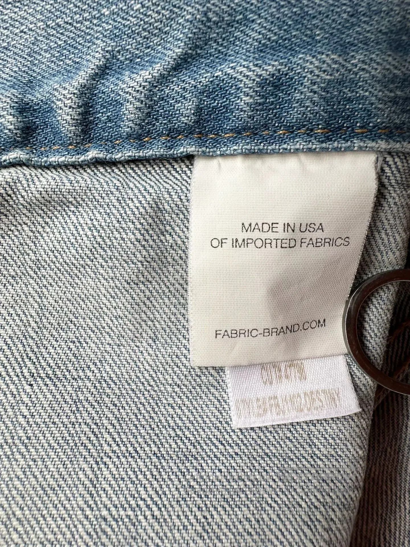 Japanese Brand damaged denim jacket from fabric brand&co. Size US S / EU 44-46 / 1 - 5 Thumbnail
