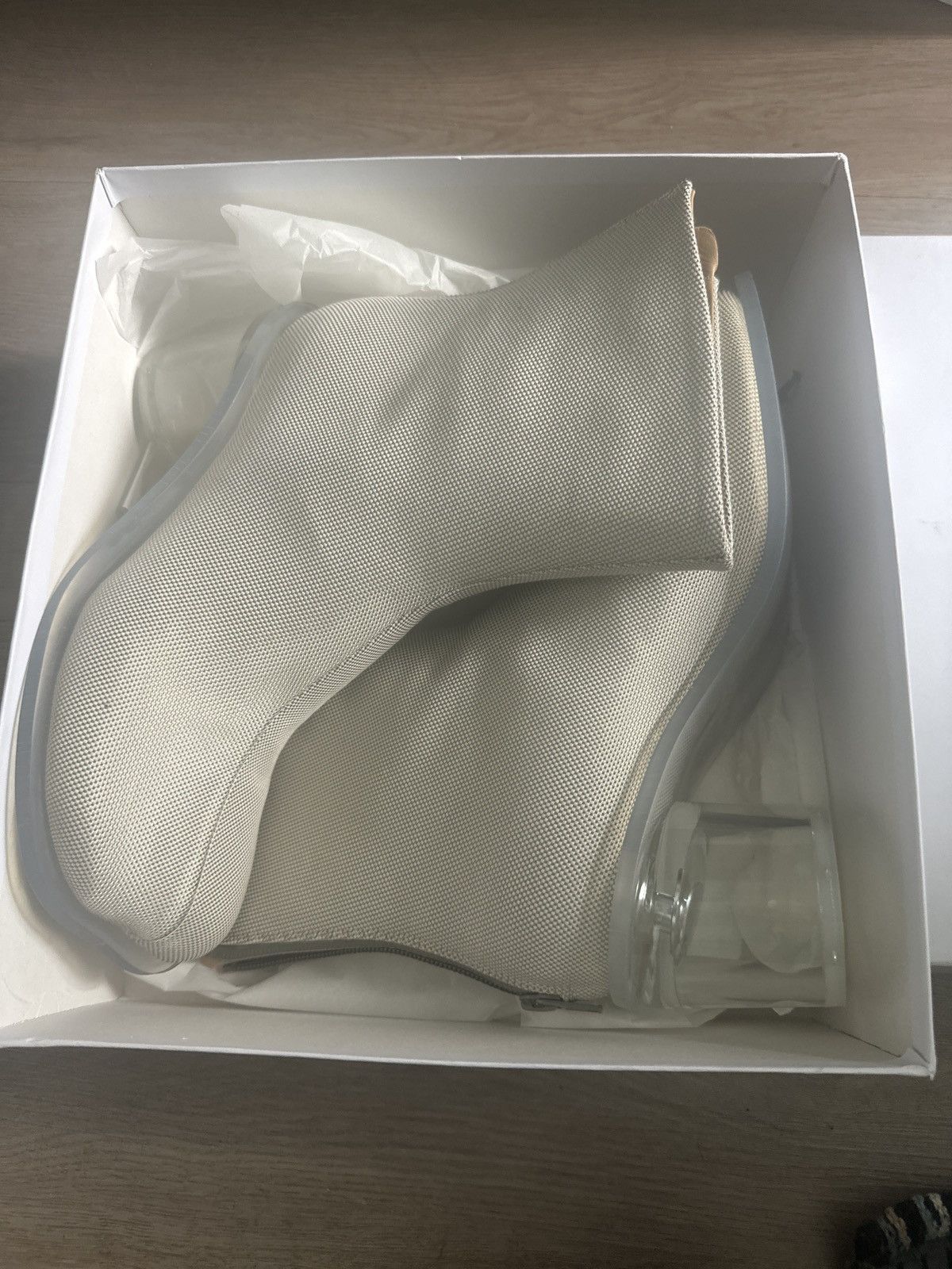 Maison Margiela Ivory - Ankle Boots | Maison Margiela Size US 9 / IT 39 - 1 Thumbnail