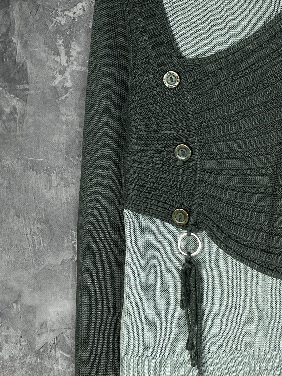 Japanese Brand Avant Garde Abstract Design Knit Y2K Sweater Size M / US 6-8 / IT 42-44 - 7 Thumbnail