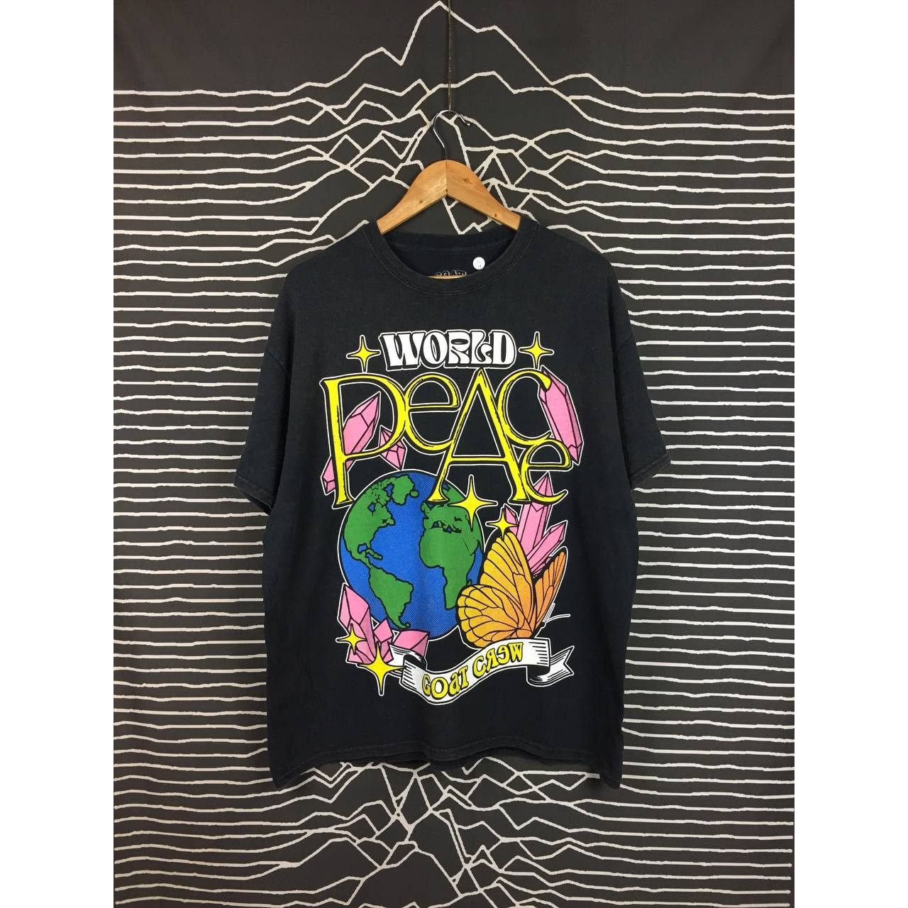 GOAT Crew × Vintage G.O.A.T Crew World Peace Pop Culture Streetwear Tee Size US L / EU 52-54 / 3 - 2 Thumbnail