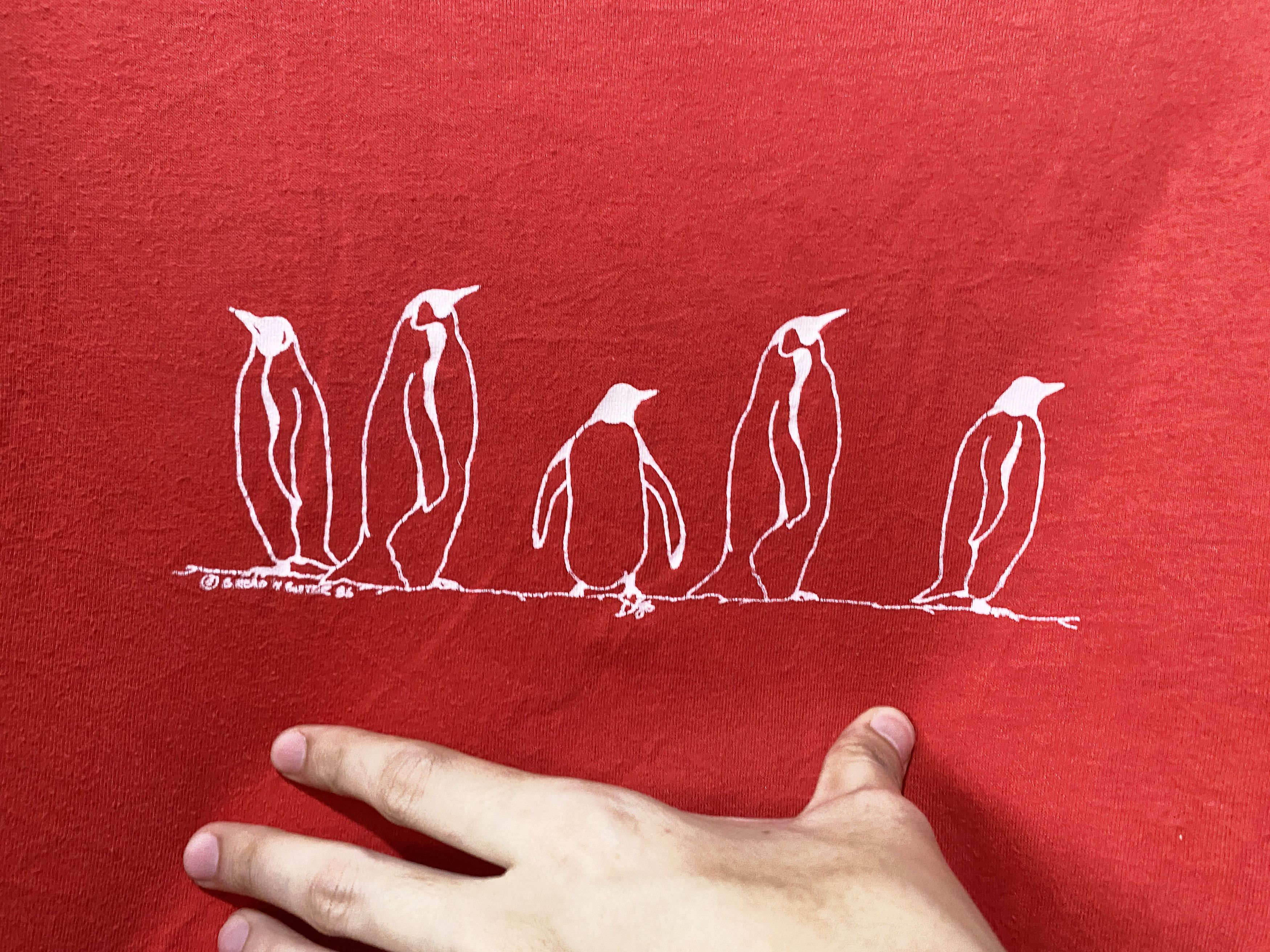 Vintage Vintage 1986 Penguin Shirt Size US XL / EU 56 / 4 - 2 Thumbnail