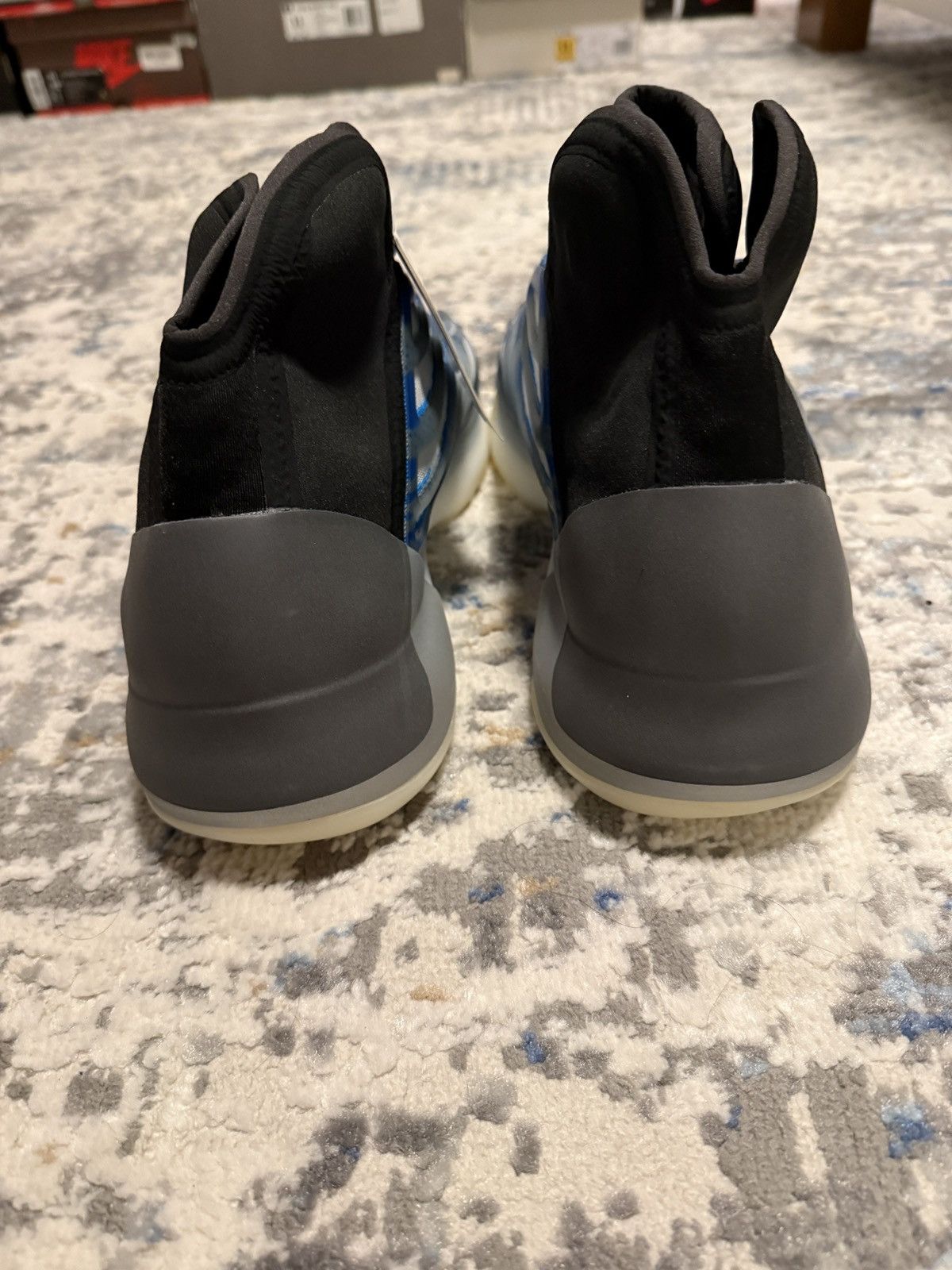 Yeezy Adidas Yeezy QNTM ‘Frozen Blue’ Size US 12 / EU 45 - 4 Thumbnail
