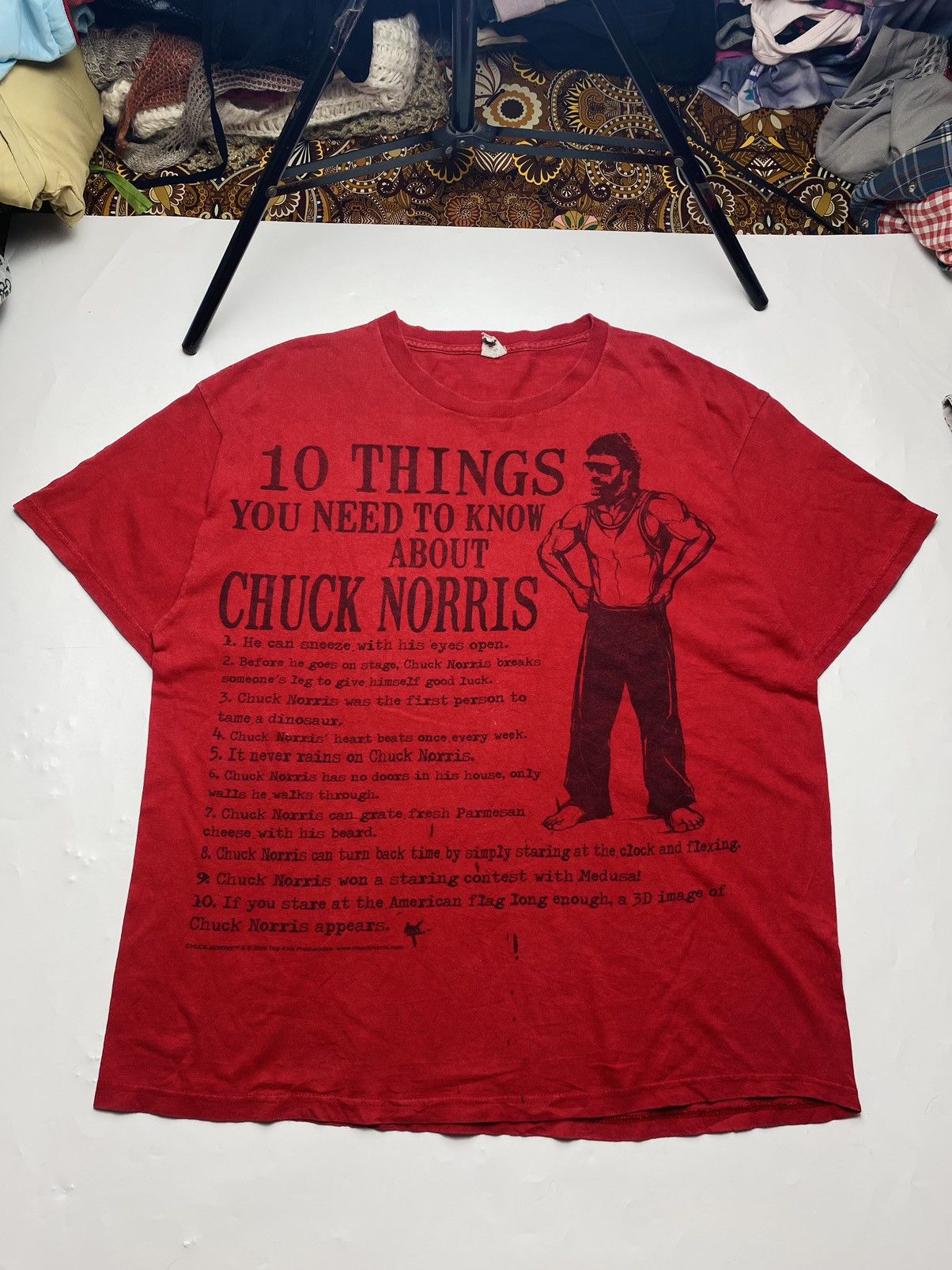 Vintage 2008 Chuck Norris Size US L / EU 52-54 / 3 - 1 Thumbnail