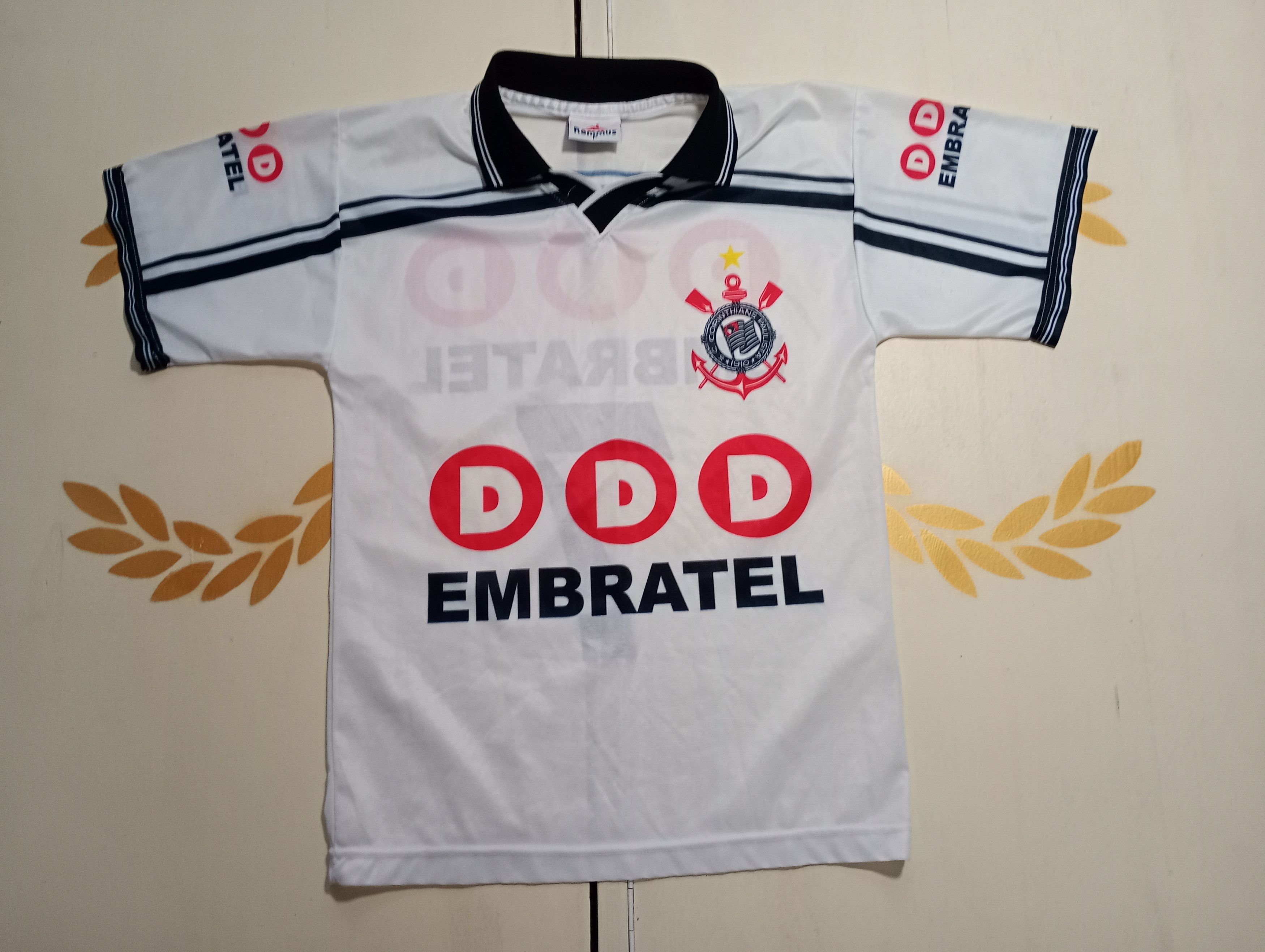 Vintage Remmus Corinthians FC Jersey 1998 Fun Version Size US S / EU 44-46 / 1 - 1 Thumbnail