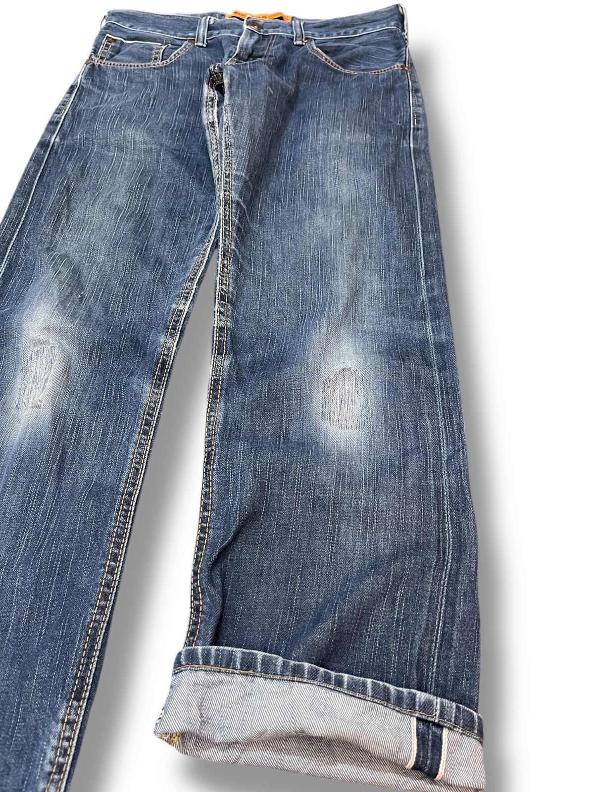 Beauty Beast × Edwin Vintage Edwin 505 Selvedge Skinny Denim Size US 30 / EU 46 - 4 Thumbnail