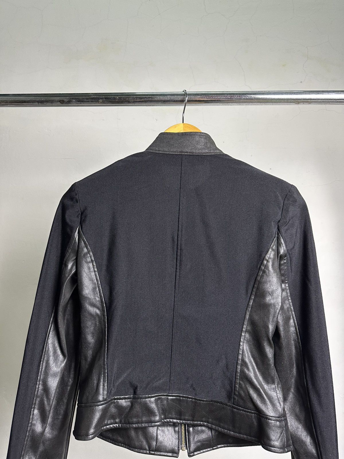 If Six Was Nine × Le Grande Bleu (L.G.B.) Punk Waxed Jacket by Biamme Body Extra Size US S / EU 44-46 / 1 - 5 Thumbnail