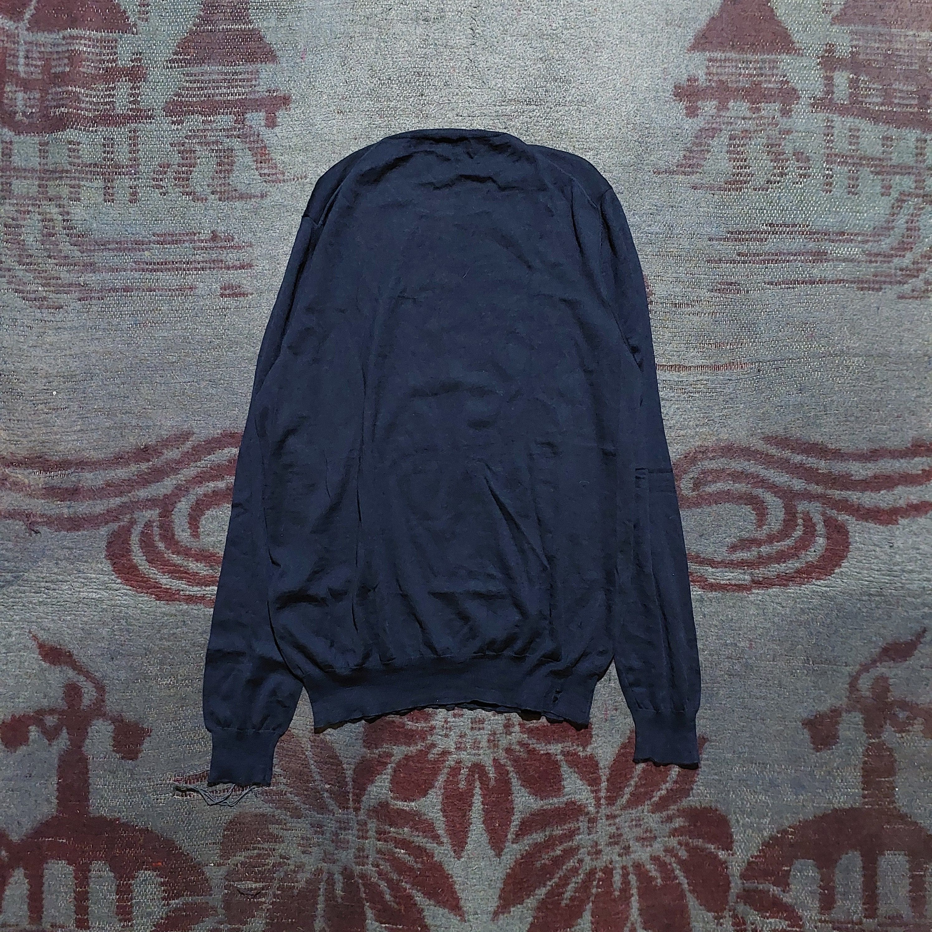 Prada Prada 2019 navy wool knitwear Size US S / EU 44-46 / 1 - 3 Thumbnail