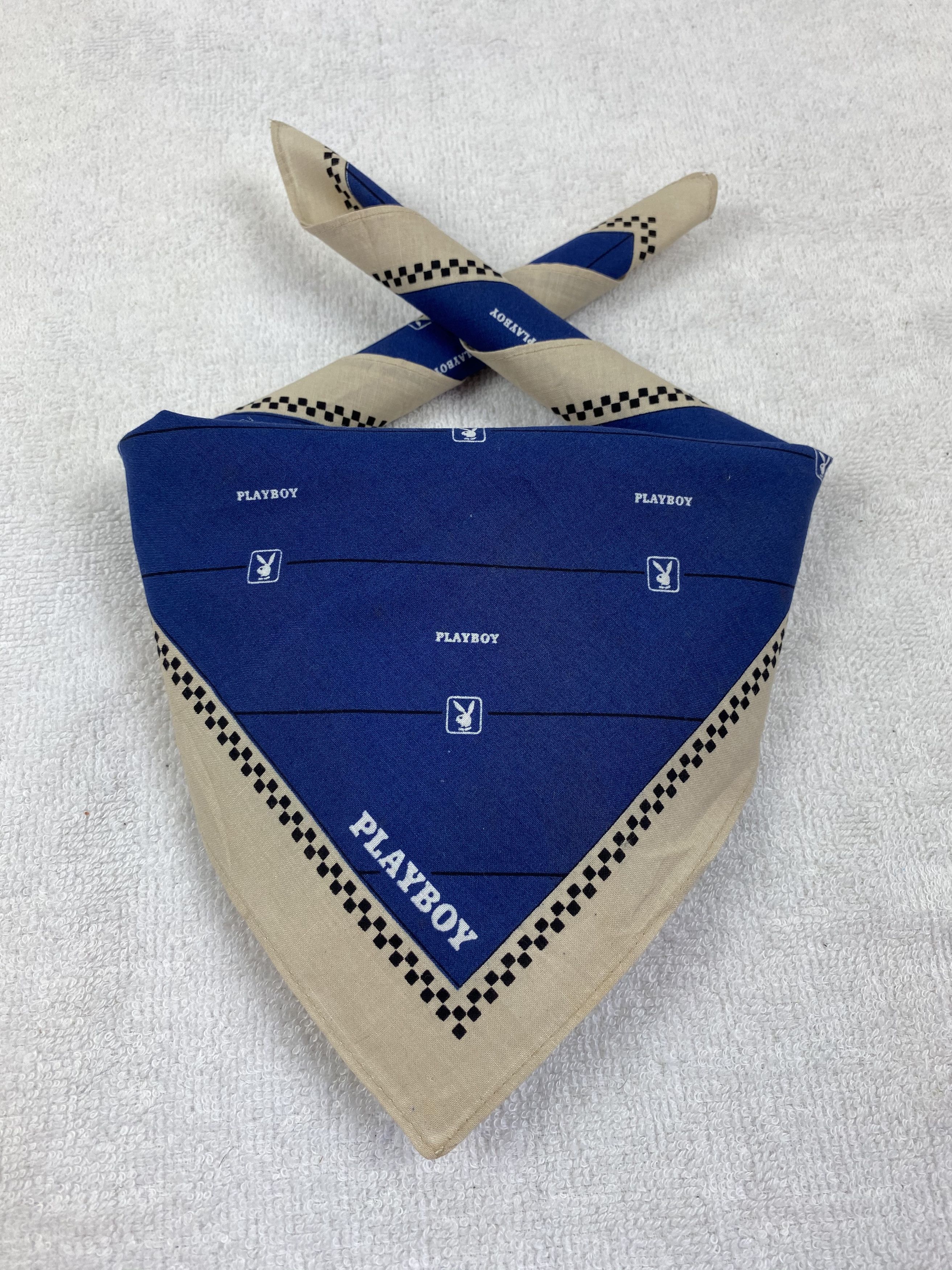 Playboy × Vintage Playboy Handkerchief / Bandana / Neckerchief Size ONE SIZE - 1 Thumbnail