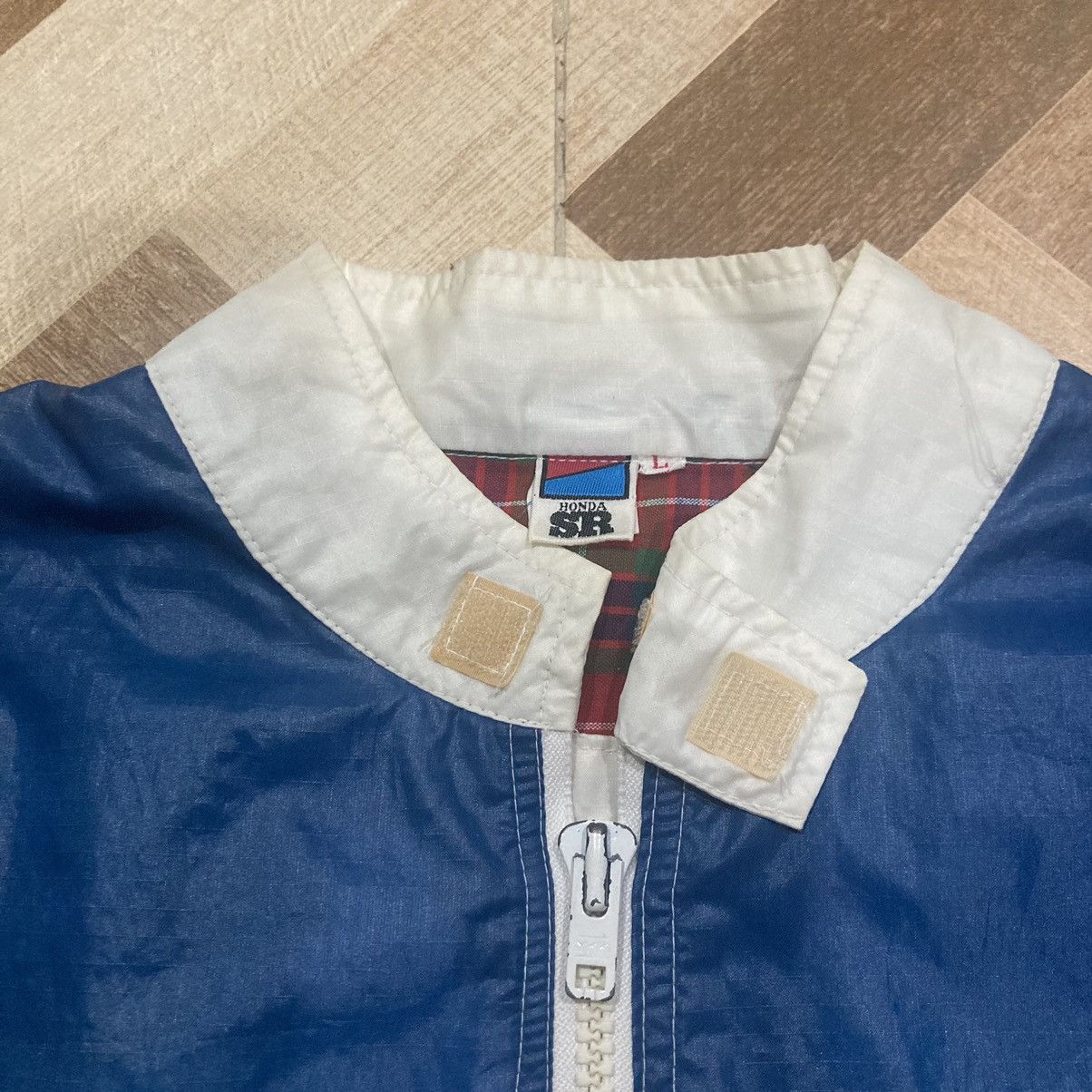 Honda × Vintage VINTAGE HONDA SAFETY RECORD WINDBREAKER JACKET Size US L / EU 52-54 / 3 - 8 Thumbnail