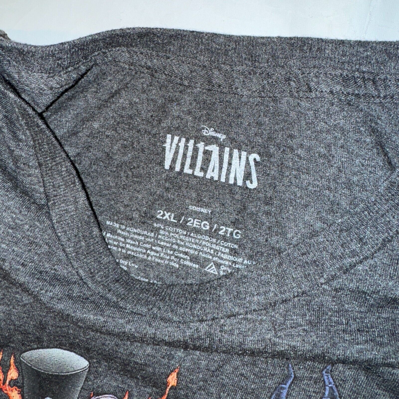 Disney Disney Villains Shirt 2XL Gray Big Graphic Print All Villain Size US XXL / EU 58 / 5 - 3 Thumbnail