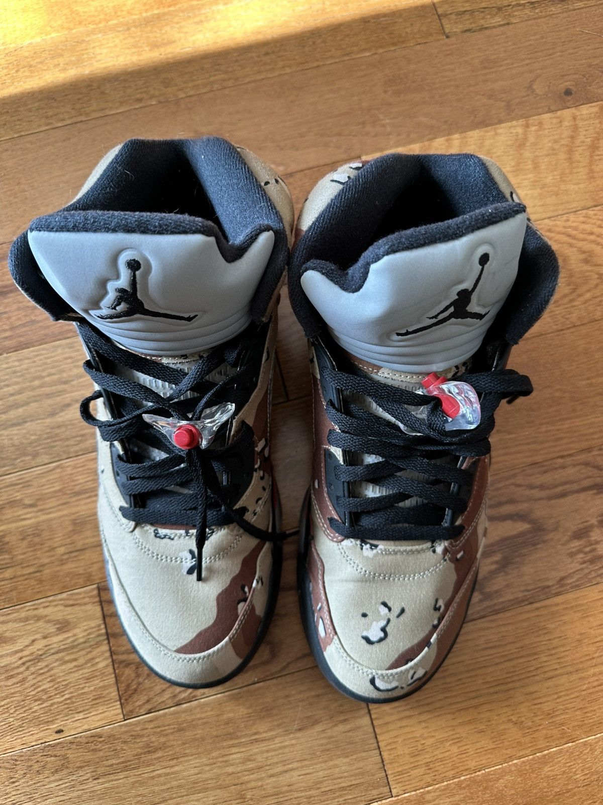 Jordan Brand × Nike × Supreme Air Jordan 5 Supreme Camo Size US 12 / EU 45 - 3 Thumbnail