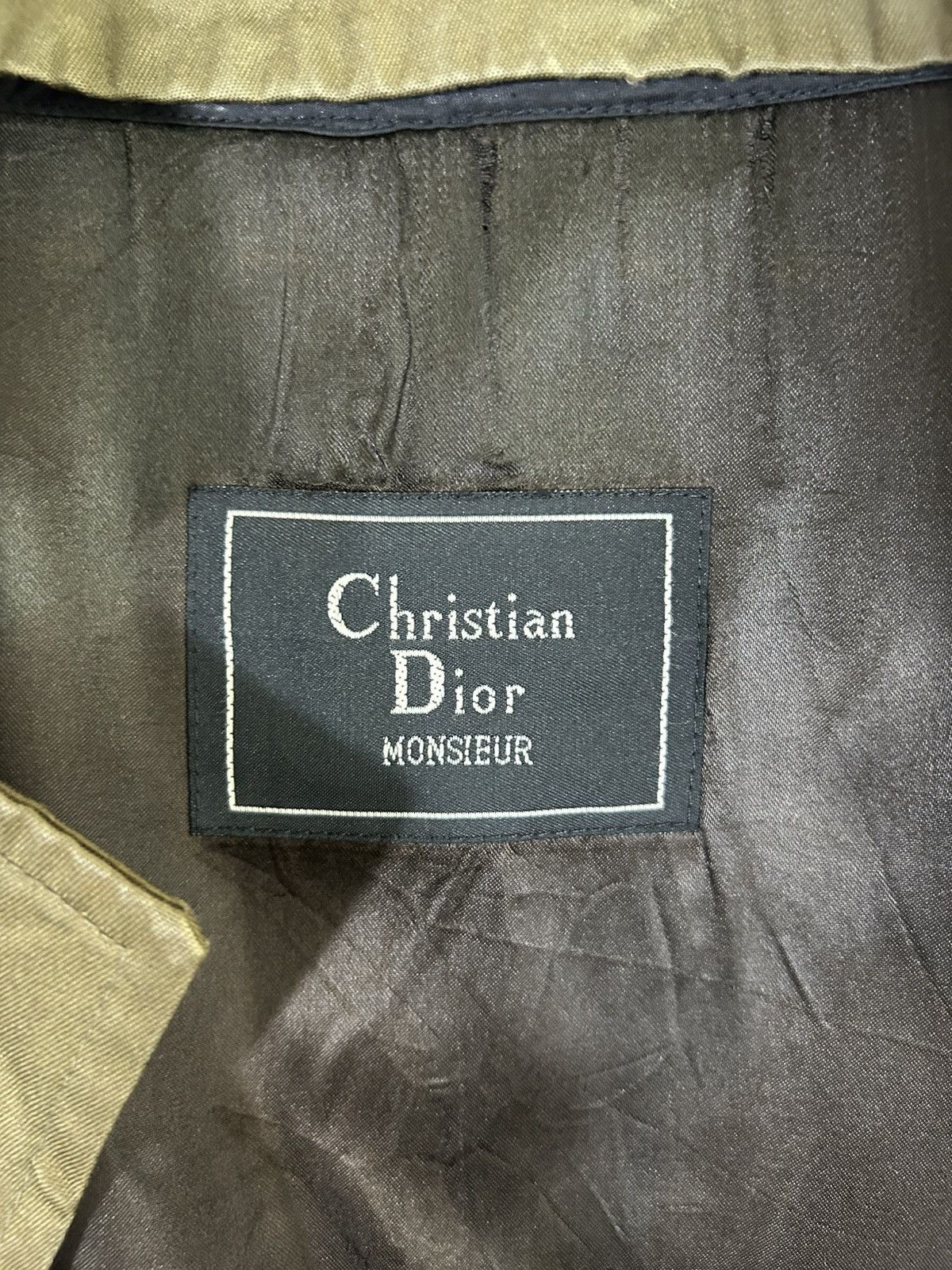 Christian Dior Monsieur ⚡️Vintage Christian Dior Monsieur Button Long Coat- 40S Size US L / EU 52-54 / 3 - 10 Thumbnail