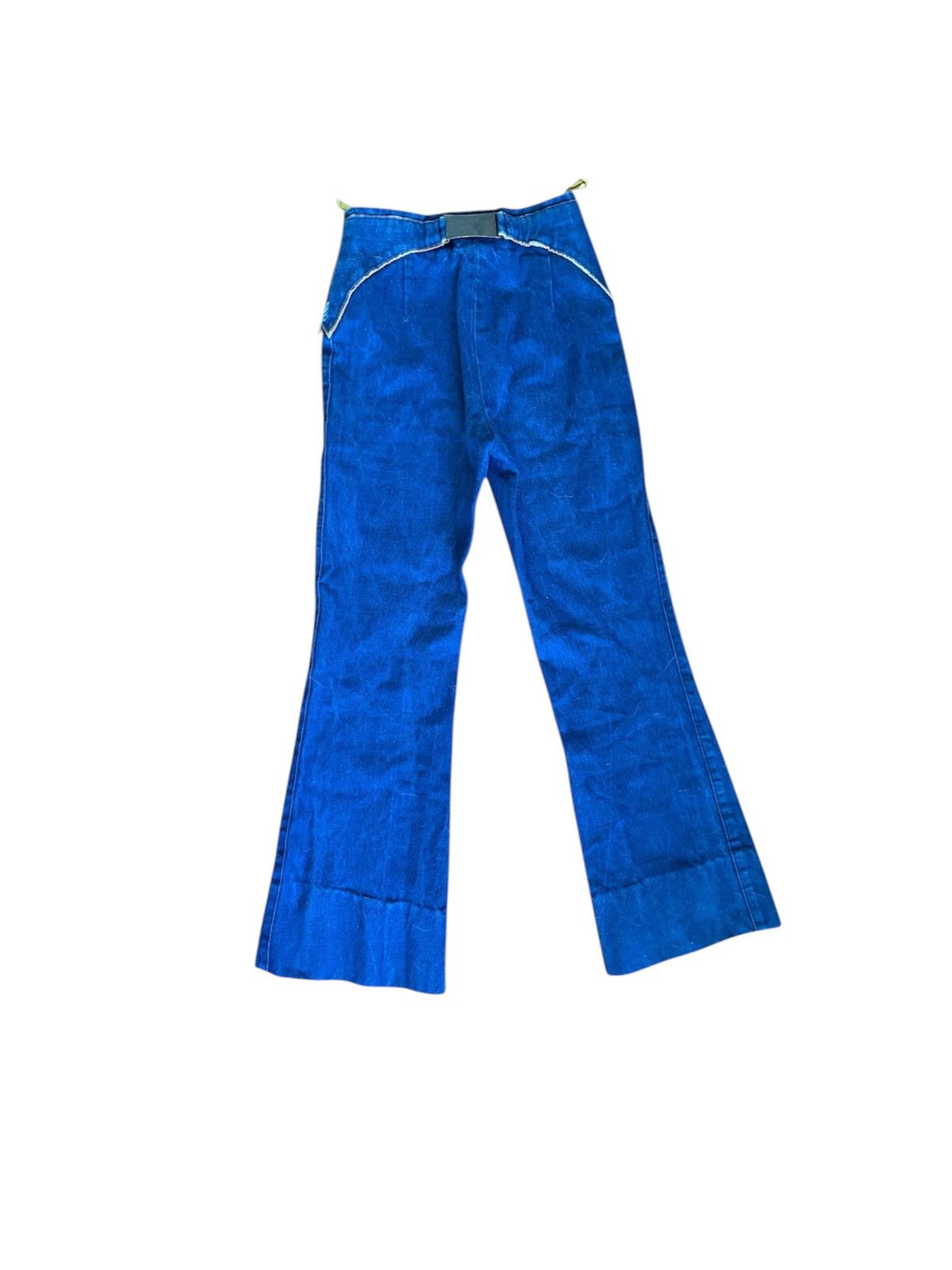 Vintage Blue Vintage Flare Jeans Size 23" - 2 Thumbnail