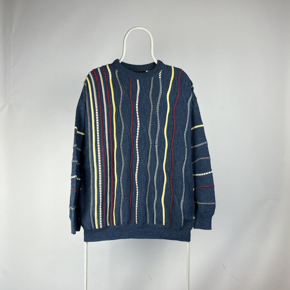 Man Made In Australia Vintage Emilio coogi style sweater 90s size XLarge Size US XL / EU 56 / 4 - 1 Thumbnail