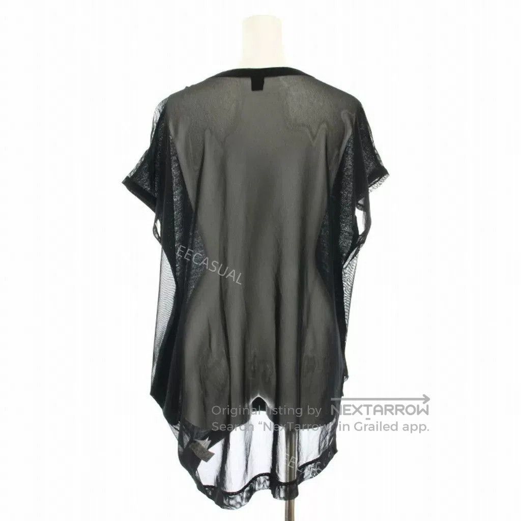 Y's Yohji Yamamoto Asymmetrical Black T. Size M / US 6-8 / IT 42-44 - 2 Thumbnail