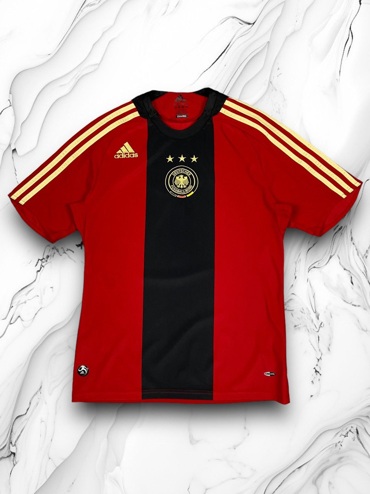 Adidas × Vintage Vintage Adidas Germany 2007-2008 Soccer Jersey Size US S / EU 44-46 / 1 - 1 Thumbnail