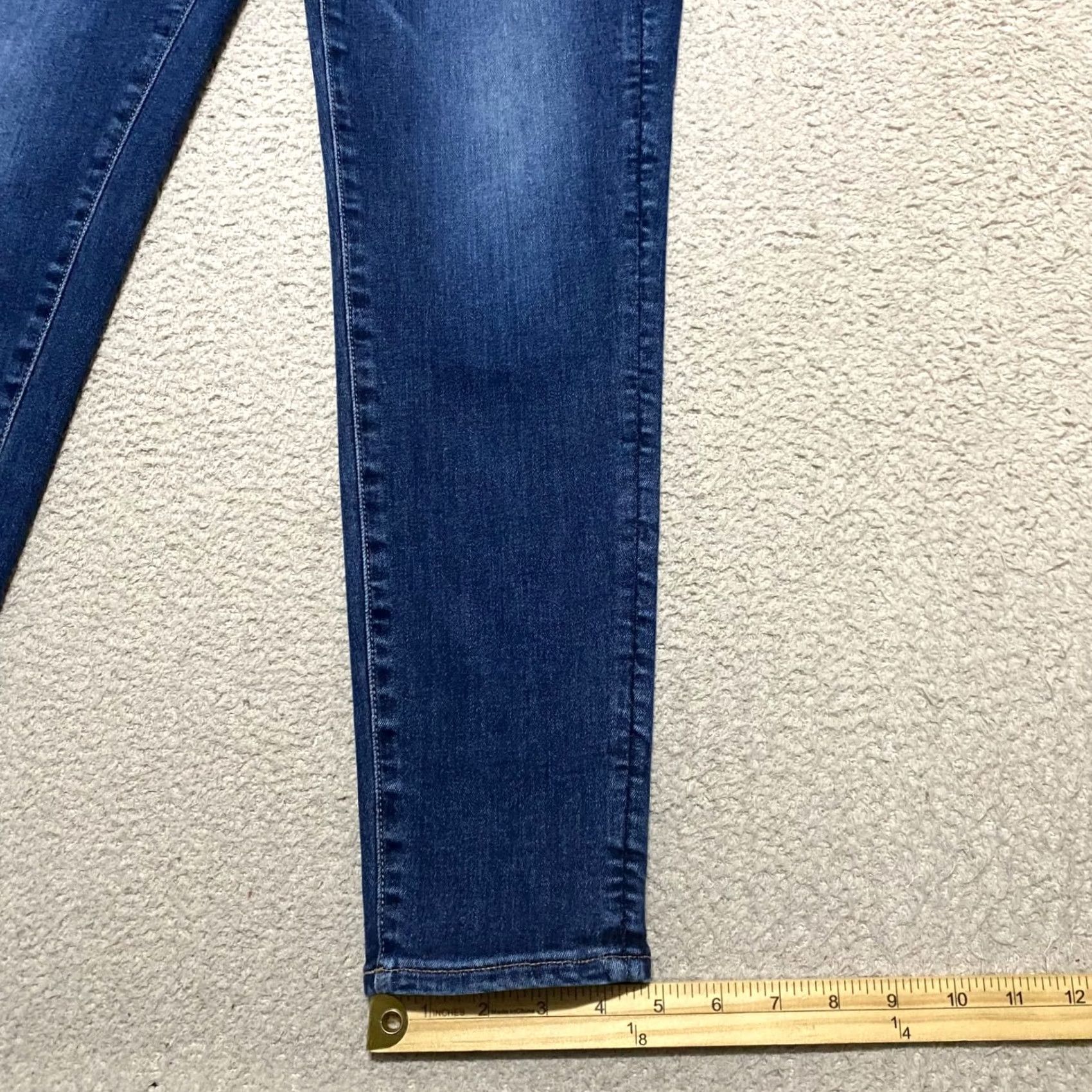 American Eagle Outfitters American Eagle Jeans Womens sz 12 High Rise Jegging Blue Denim Medium Wash Size 34" / US 12 / IT 48 - 6 Thumbnail
