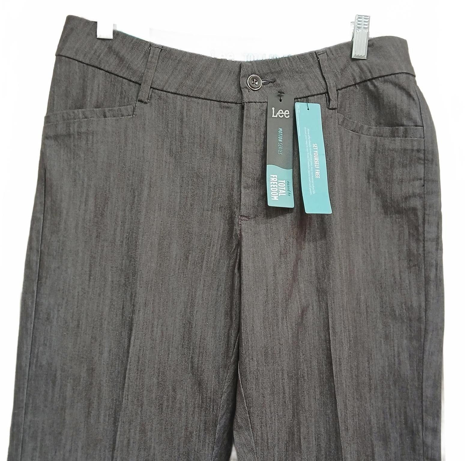 Lee Lee Total Freedom Twill Pants Women's NWT Size 10 Size 32" / US 10 / IT 46 - 3 Thumbnail