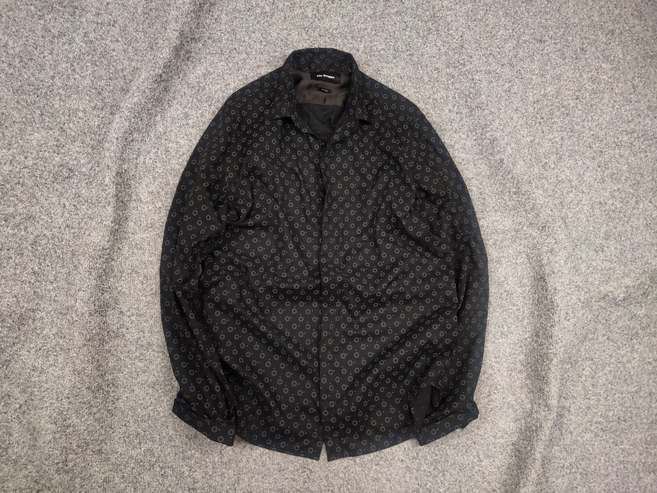 The Kooples The Kooples Design Casual Print Black long sleeve shirt Size US M / EU 48-50 / 2 - 1 Thumbnail