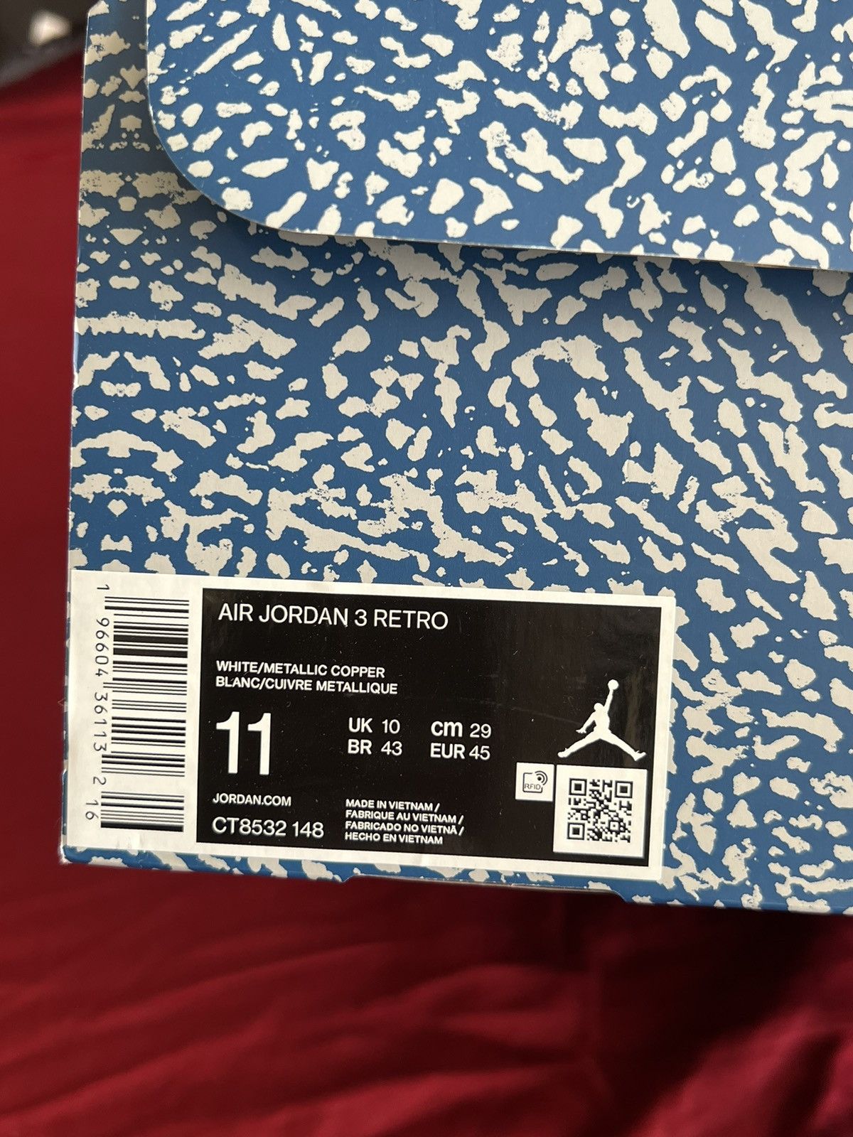 Jordan Brand Jordan 3 wizards Size US 11 / EU 44 - 7 Thumbnail
